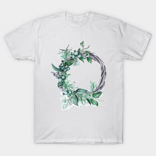 Wreath with berries T-Shirt